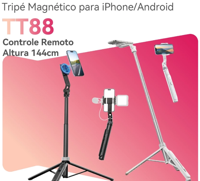 Tripé Magnético