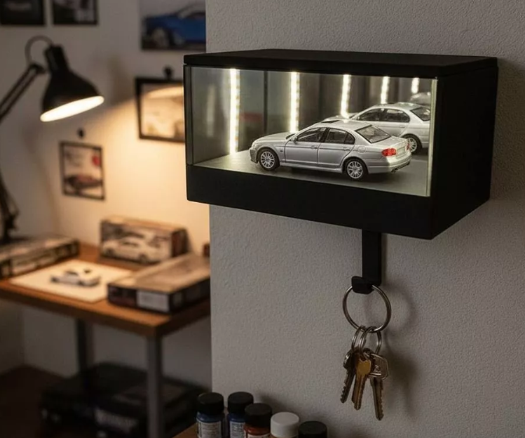 Porta-Chaves De Garagem Infinita