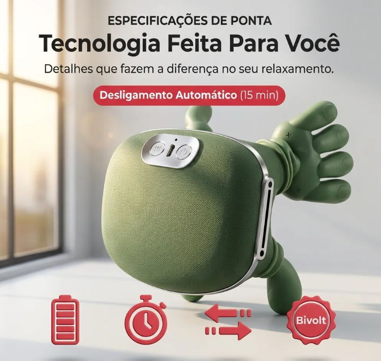 Massageador de Pescoço